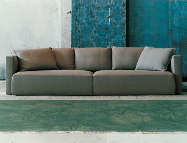 Sofa with wooden frame Globe, Moroso