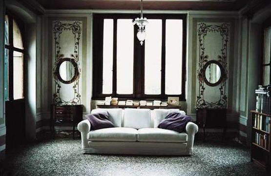 Sofa with wooden frame Gregorio, Moroso