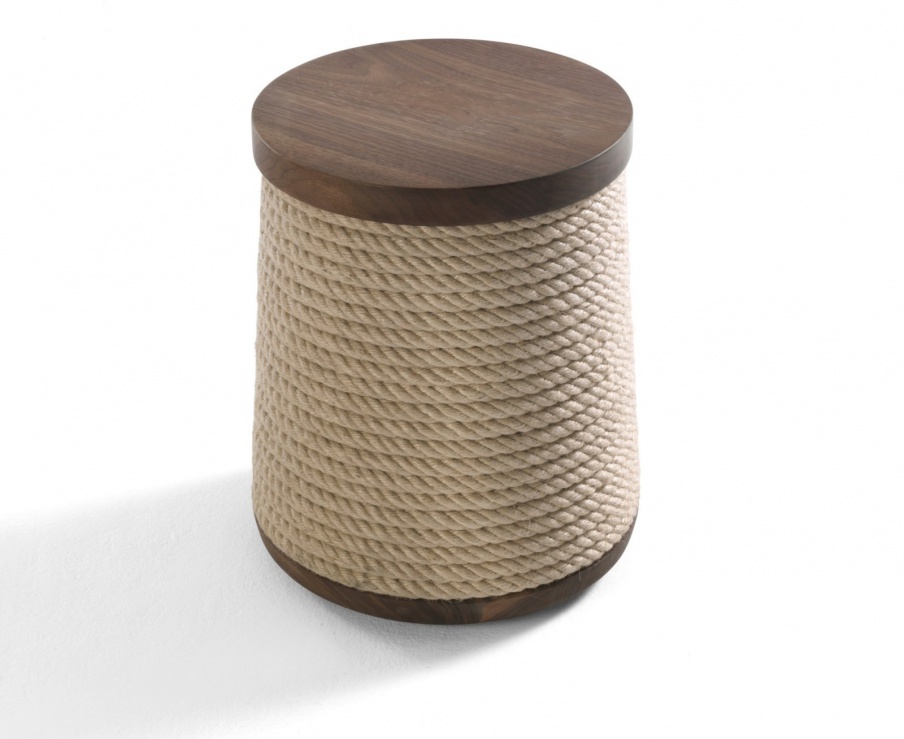 Stool in the form of a coil Rope Stool, Riva 1920