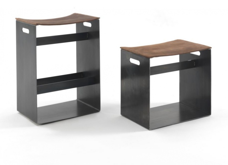 Chair with frame made of metal Barney, Riva 1920