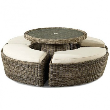 Bench Summer Garden - Raymond Waites Curved