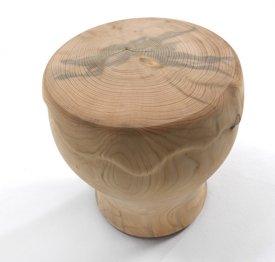 Stool made of solid cedar Bier, Riva 1920