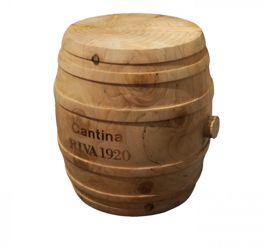 Stool in the form of barrels Botte, Riva 1920