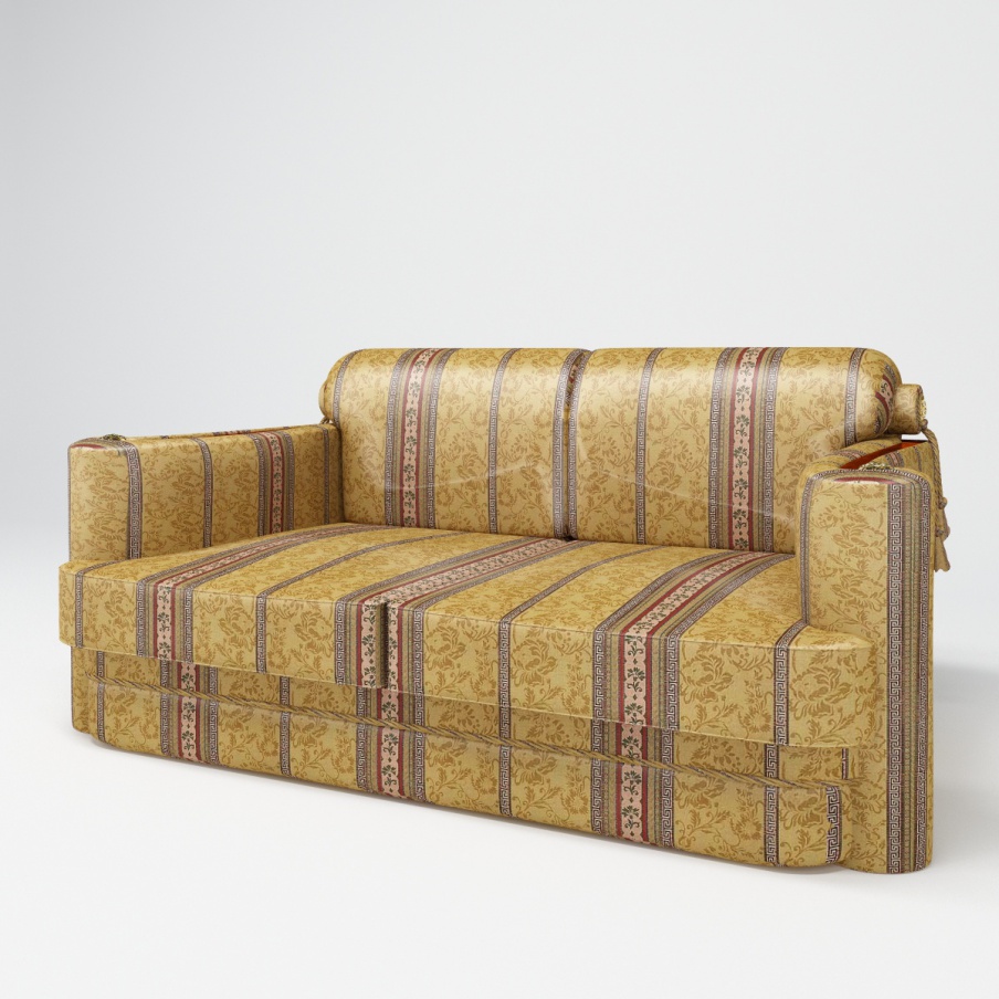 Sofa double solid wood Berry, Turri