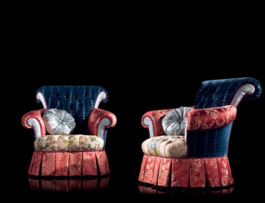 Armchair in fabric, Jumbo Collection