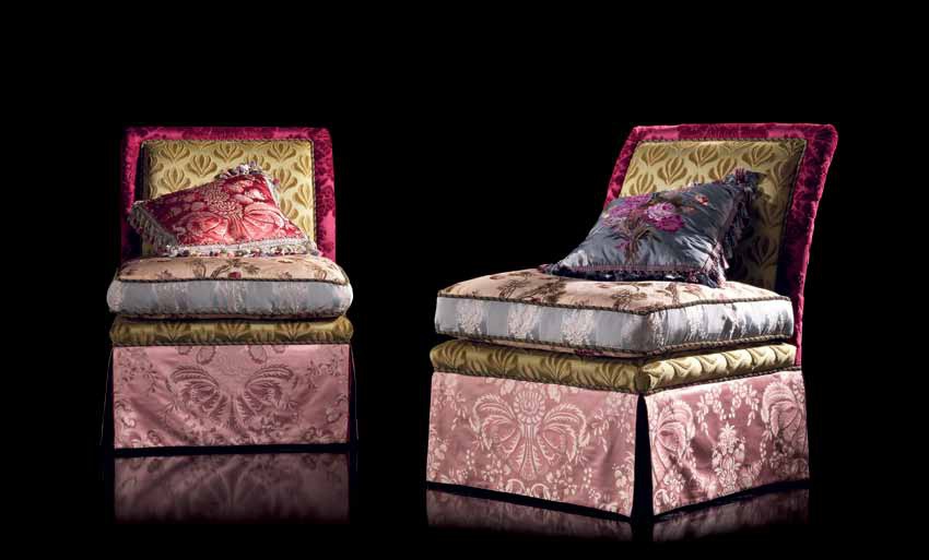 Armchair in fabric, Jumbo Collection