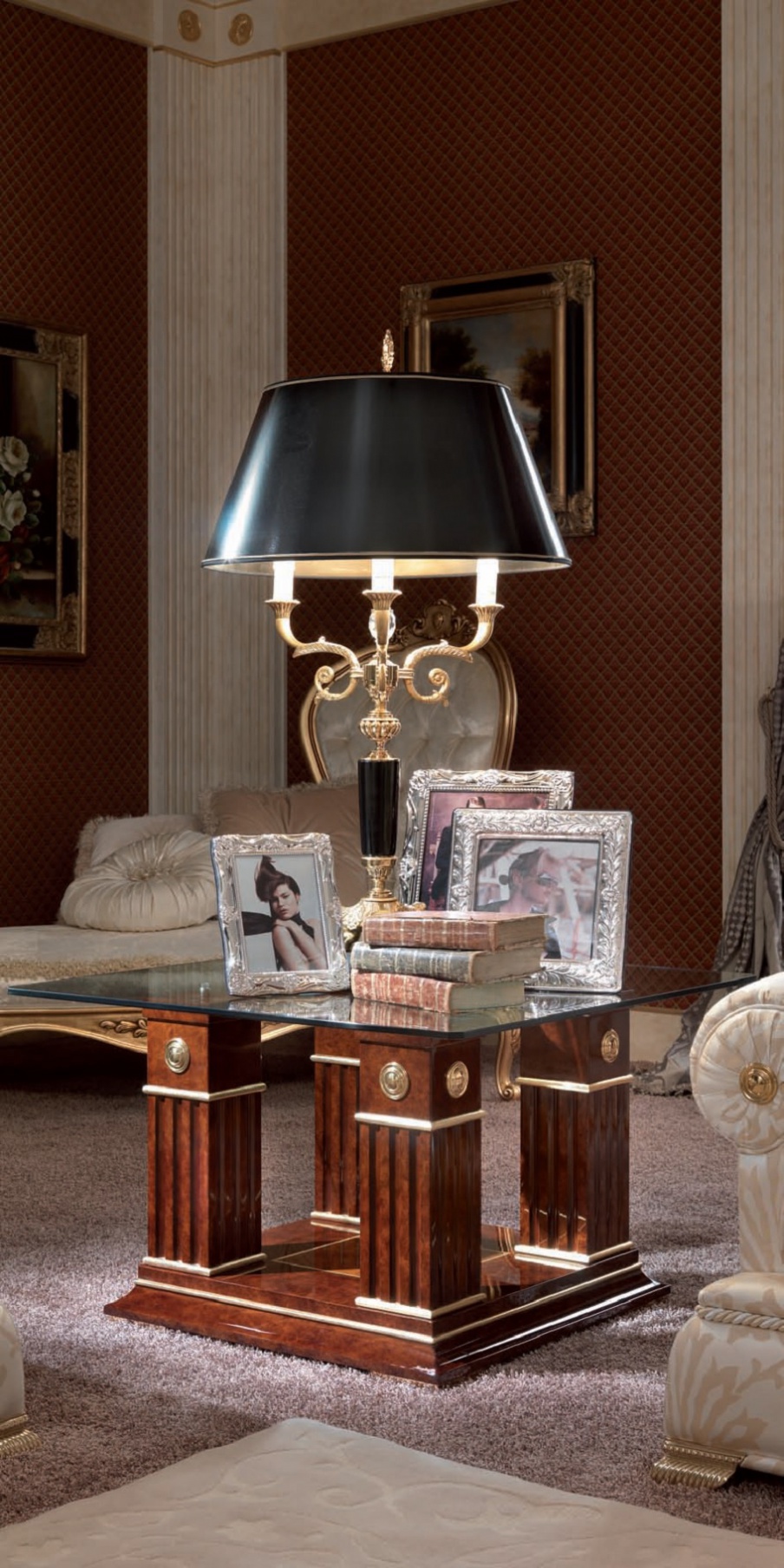 Pridivannogo table solid wood Exedra, Turri