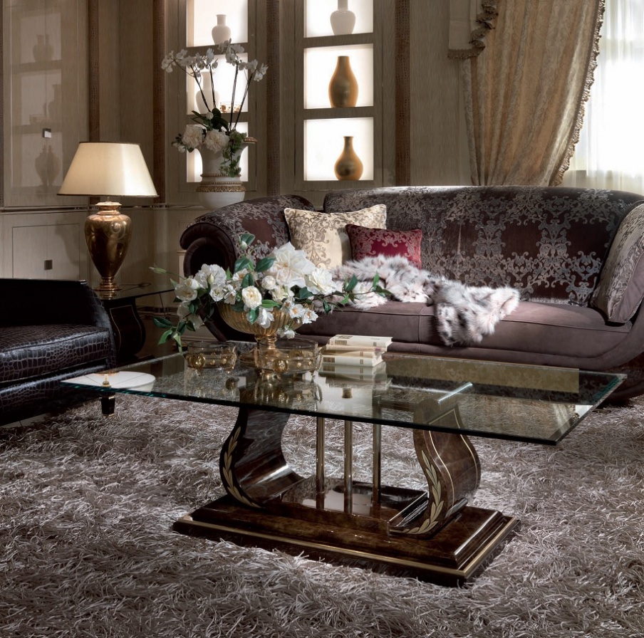 Coffee table solid wood Lira,Turri