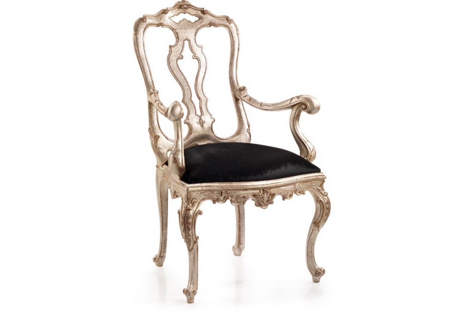 Chair with armrests, Roberto Giovannini