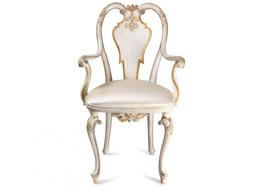 Chair with armrests, Roberto Giovannini