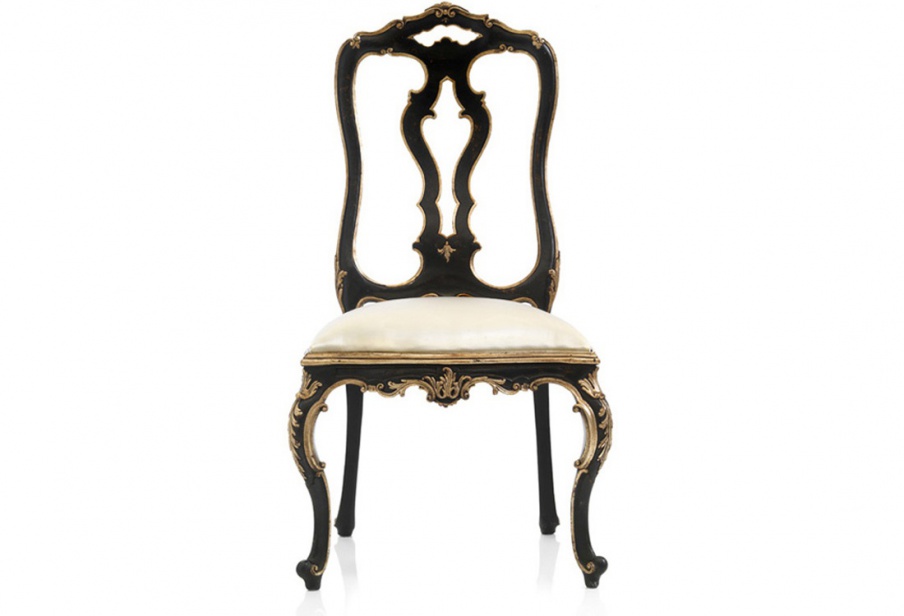 Chair with carved back, Roberto Giovannini