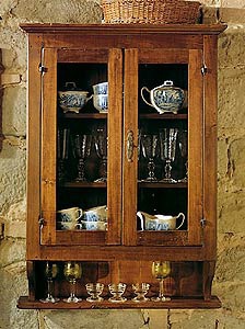 Showcase, cupboard wood DOLFI