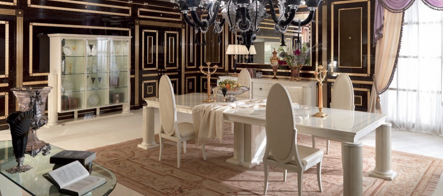 Dining room (dining set) Roma Turri