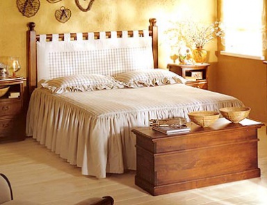Bed with high headboard - DOLFI