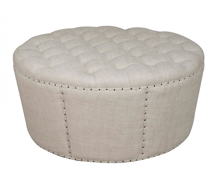 Pouf round Humphrey, Orient Express Furniture