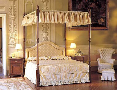 Bed with high headboard - DOLFI