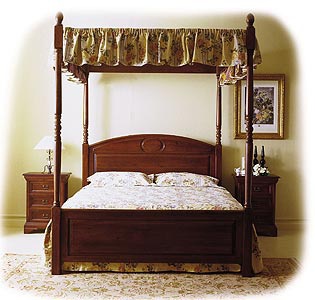 Bed with high headboard - DOLFI