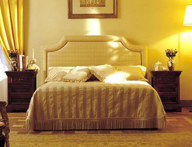 Bed with high headboard - DOLFI