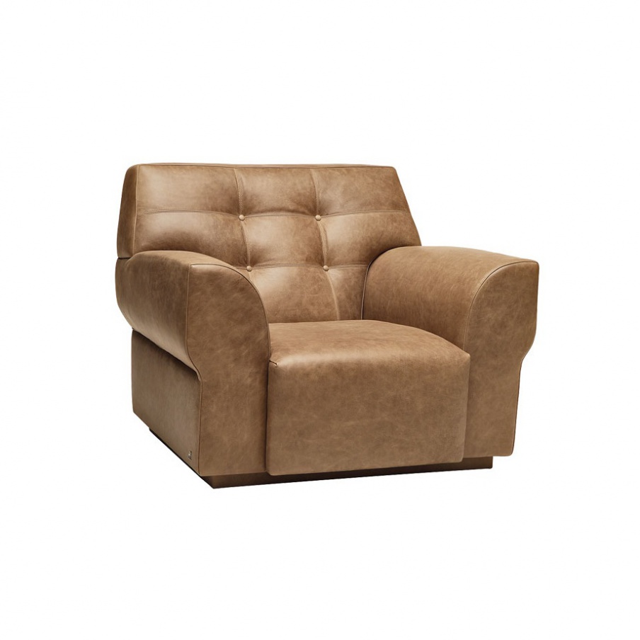 Armchair in a contemporary style Churchill, Smania