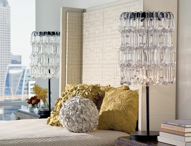 Ivory leather headboard Global Views