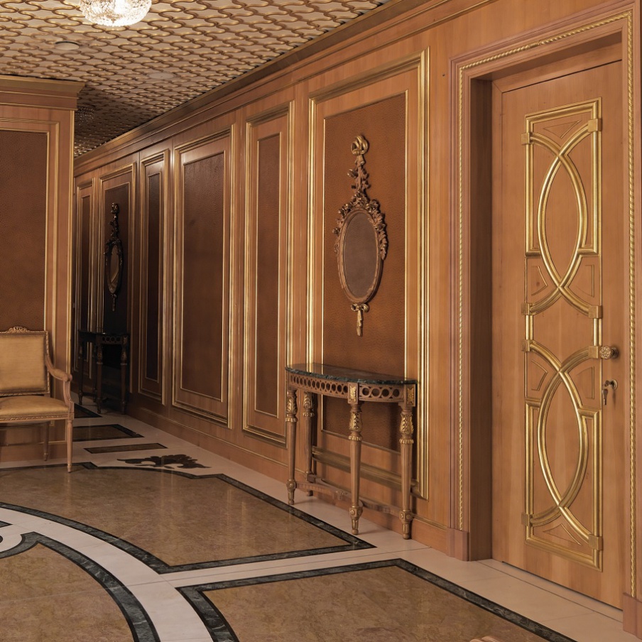 Door-single leaf solid wood Versailles, Turri