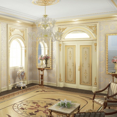 Double door-Versailles