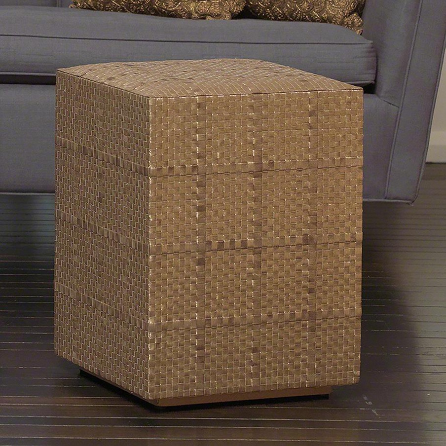 Bench square Golden Weave, Global Views