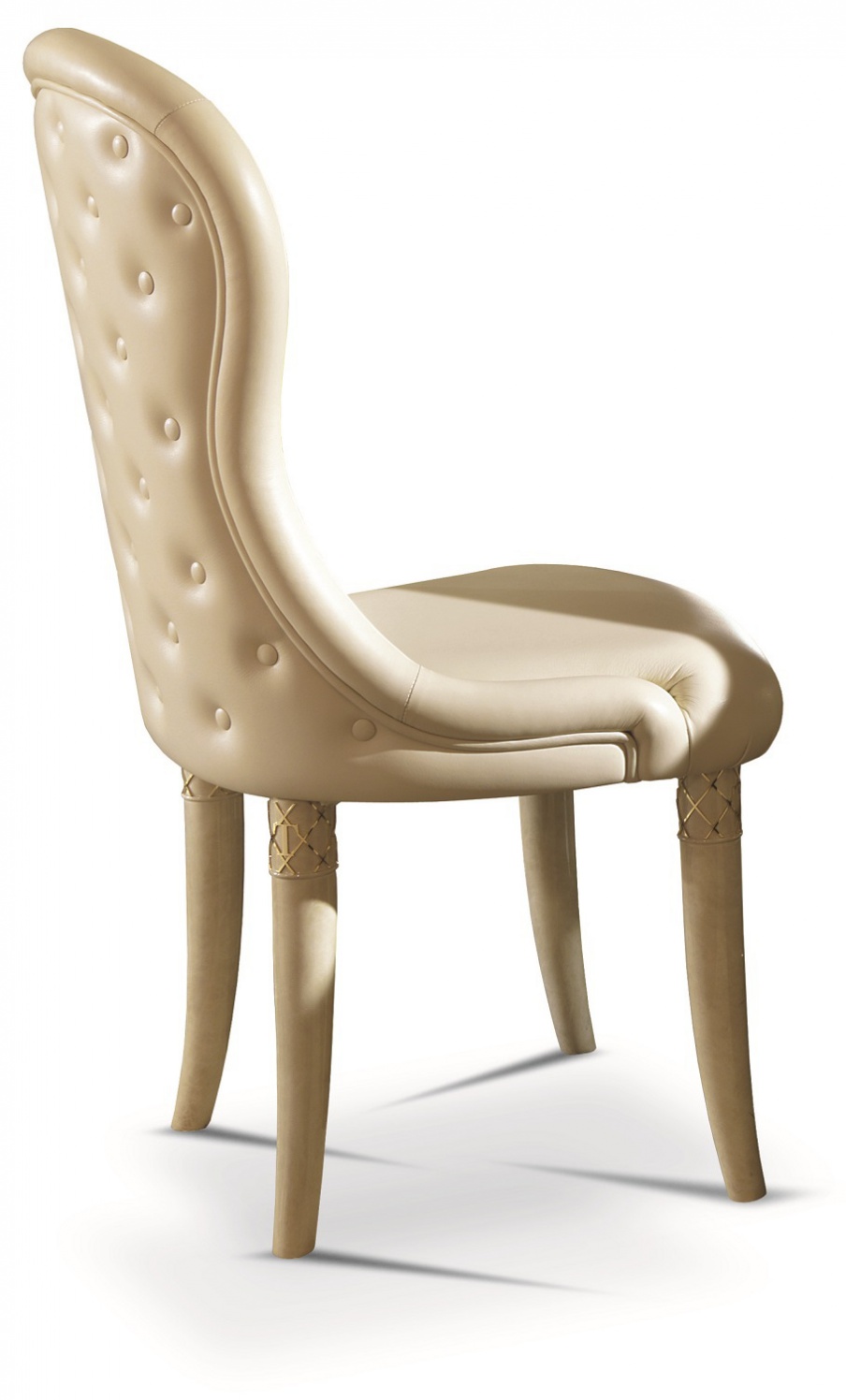 Chair made of wood with high back Couture Turri