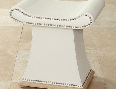 Bench leather Sultan, Global Views