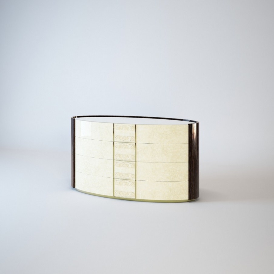 Dresser solid wood Couture, Turri