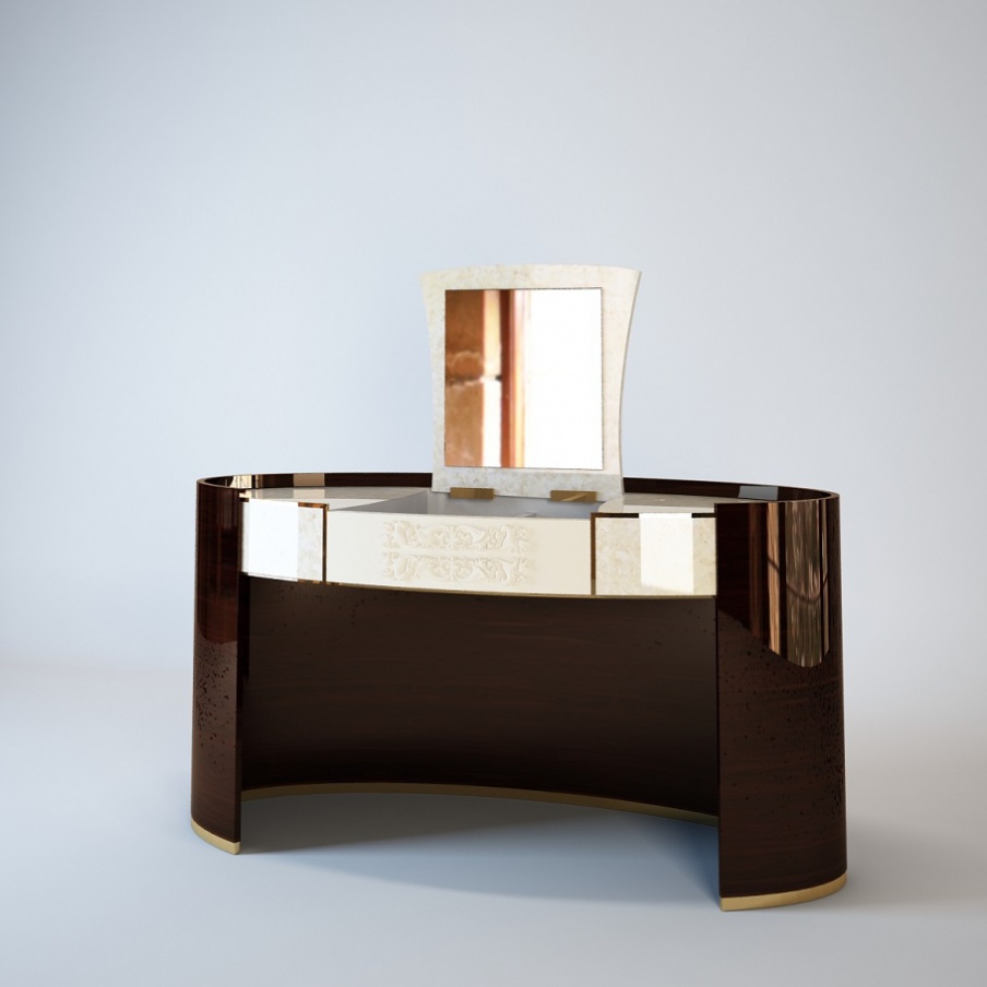 Dressing table of wood Couture, Turri