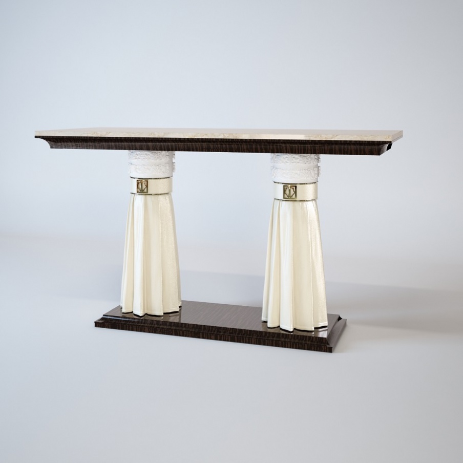 Console rectangular wood Couture, Turri