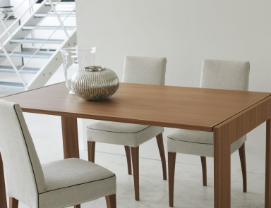 Folding dining table mirror, Tip Over - Porada