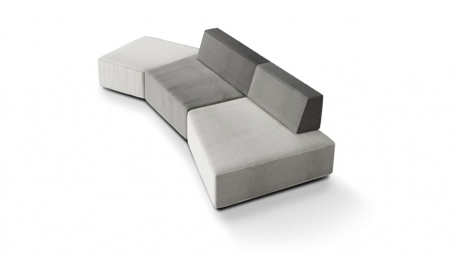 The modular sofa Slide, Lago