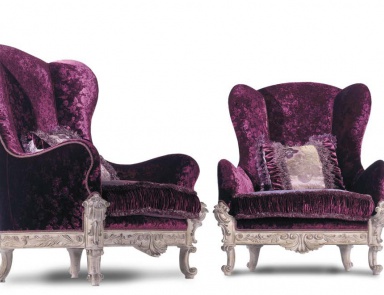 Armchair in fabric, Jumbo Collection