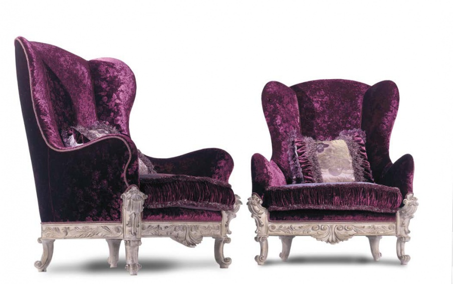 Armchair in fabric, Jumbo Collection