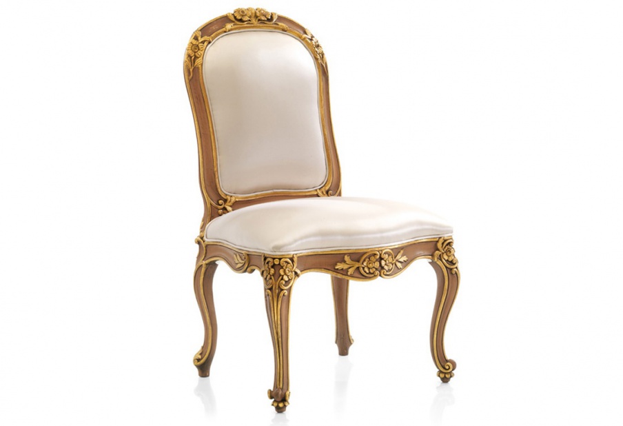 Chair from solid chestnut, Roberto Giovannini