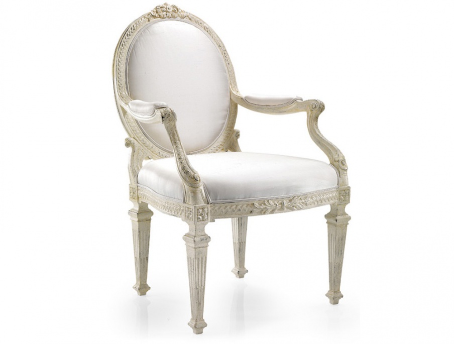 Chair with armrests, Roberto Giovannini