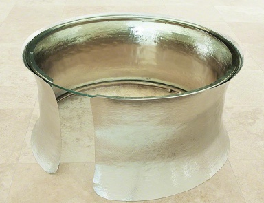 Cuff coffee table, Global Views