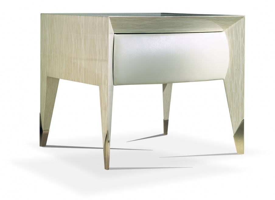Nightstand bedside wood Orion, Turri