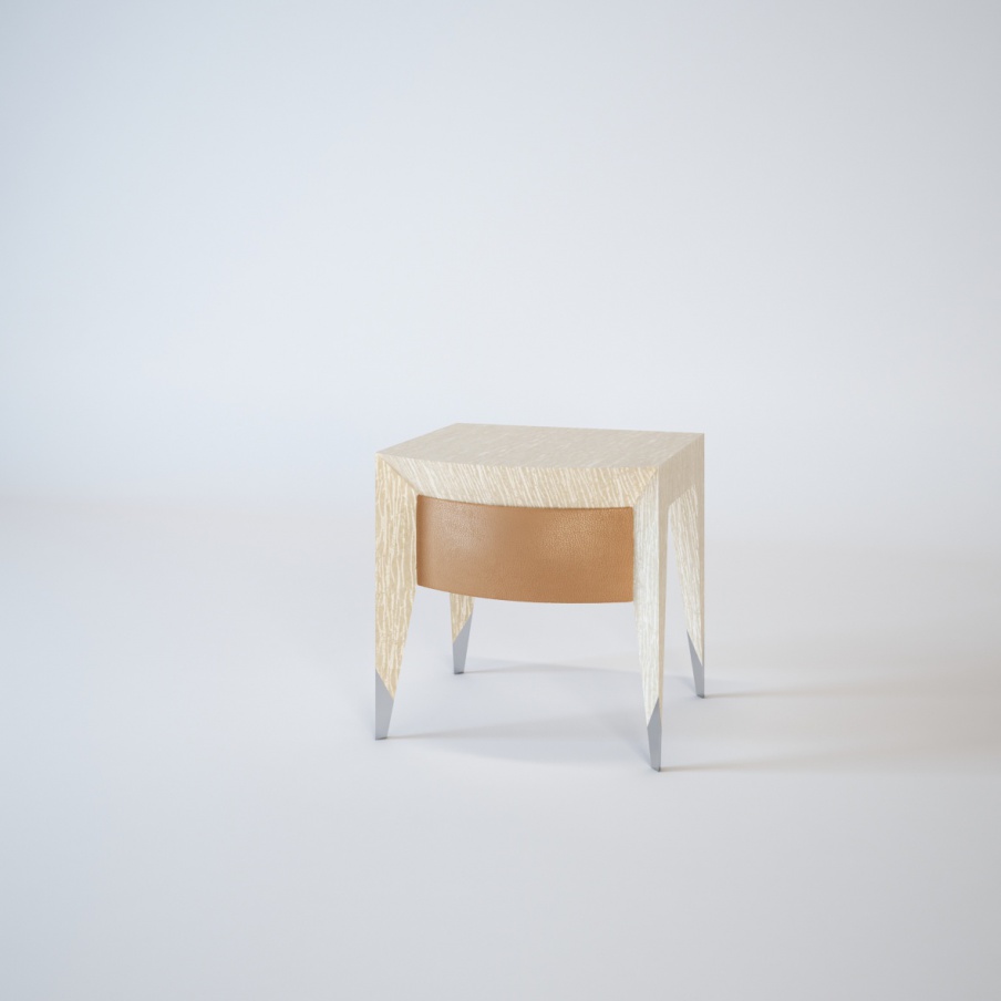 The bedside table lacquered Orion, Turri