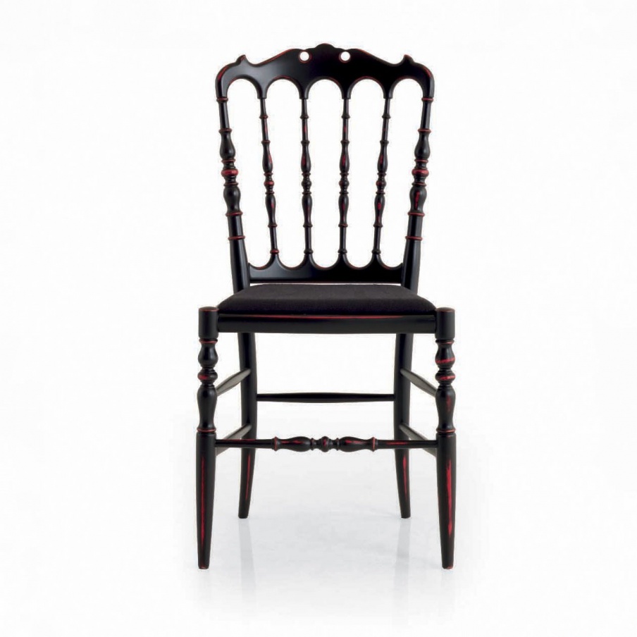 A chair on a frame of natural wood Kadrega, Moda