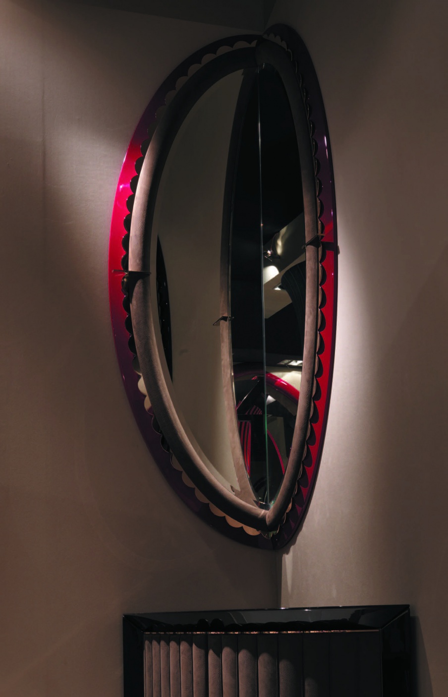 Mirror wall corner Orion, Turri