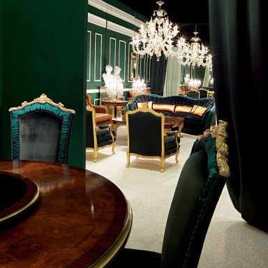 Three-seater sofa Smeraldo