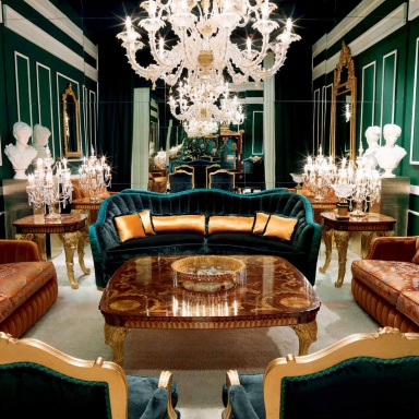 Three-seater sofa Smeraldo