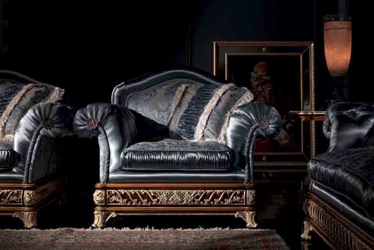 Armchair in fabric, Jumbo Collection