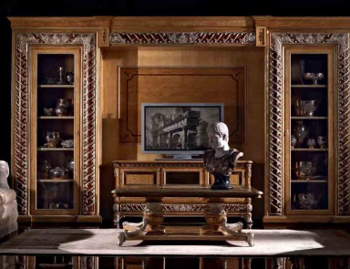 Cabinet for TV carved, Jumbo Collection