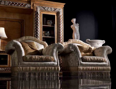 Armchair in fabric, Jumbo Collection