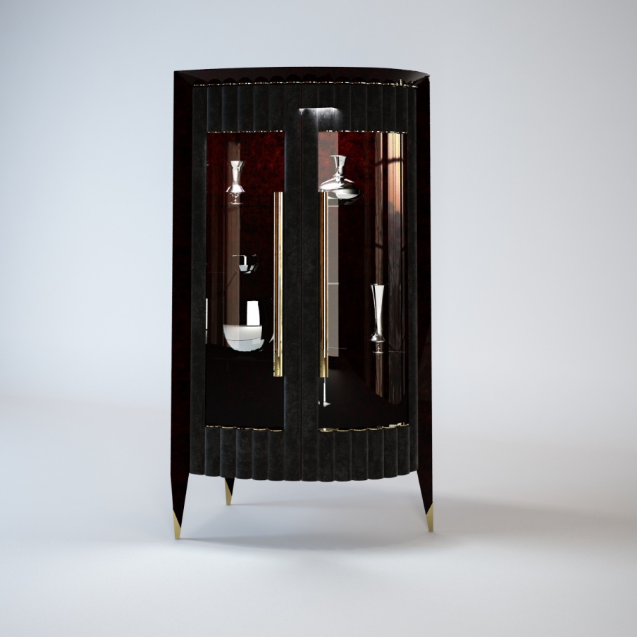 Showcase leather Orion, Turri