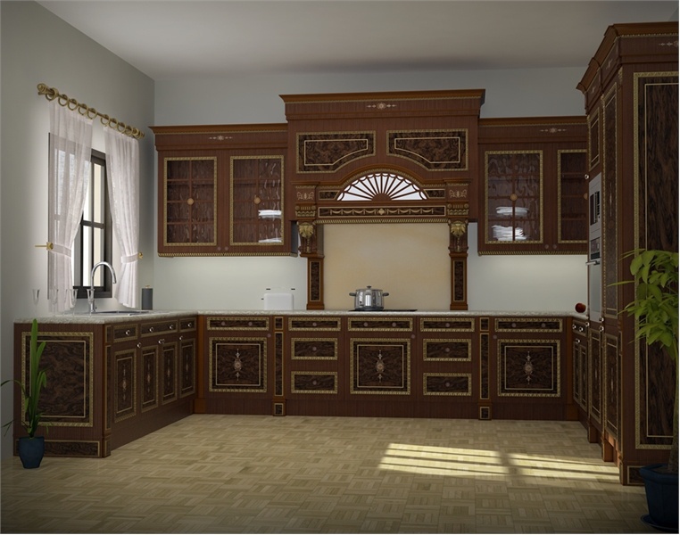 Set for the kitchen with decorative portal COCINA, Pico